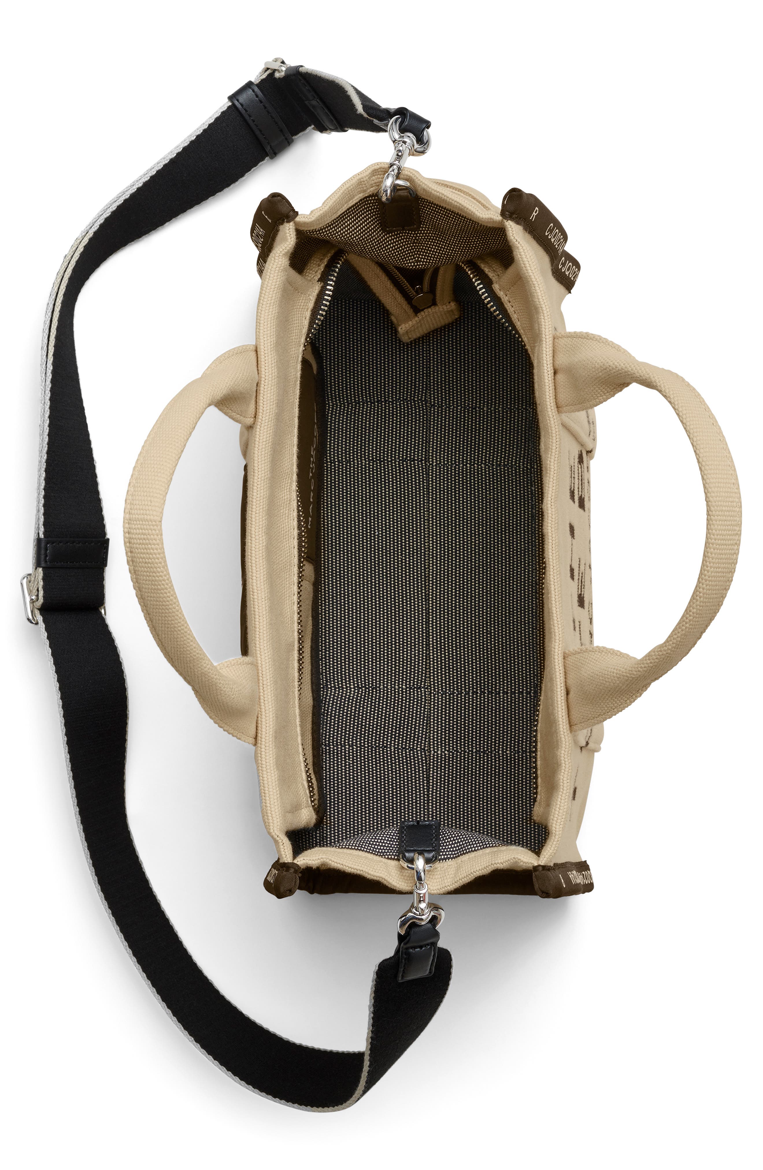 The Jacquard Medium Tote Bag, Alternate, color, WARM SAND