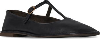 T-Strap Mary Jane Flat