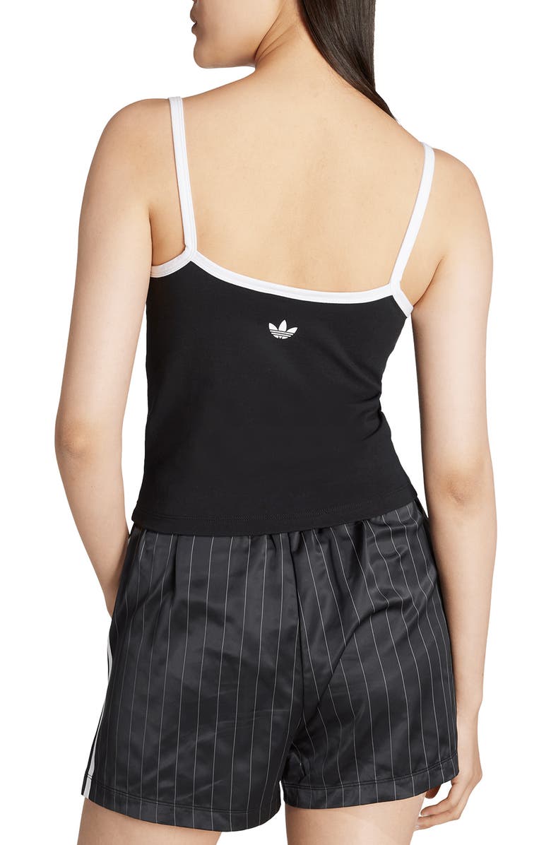 adidas Logo Camisole, Alternate, color, Black