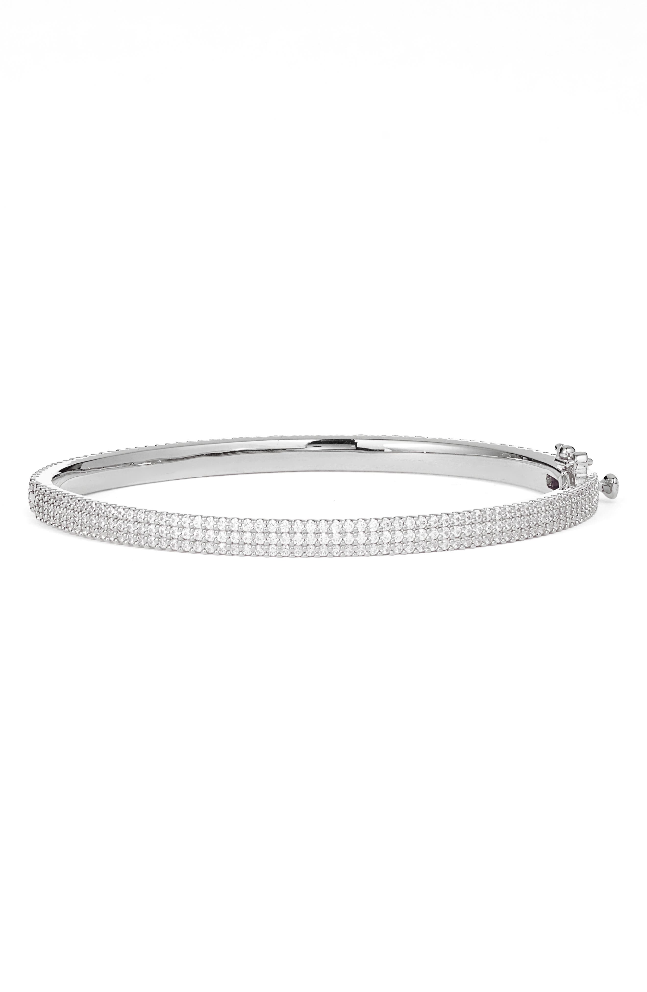 Nordstrom Pavé Cubic Zirconia Bangle