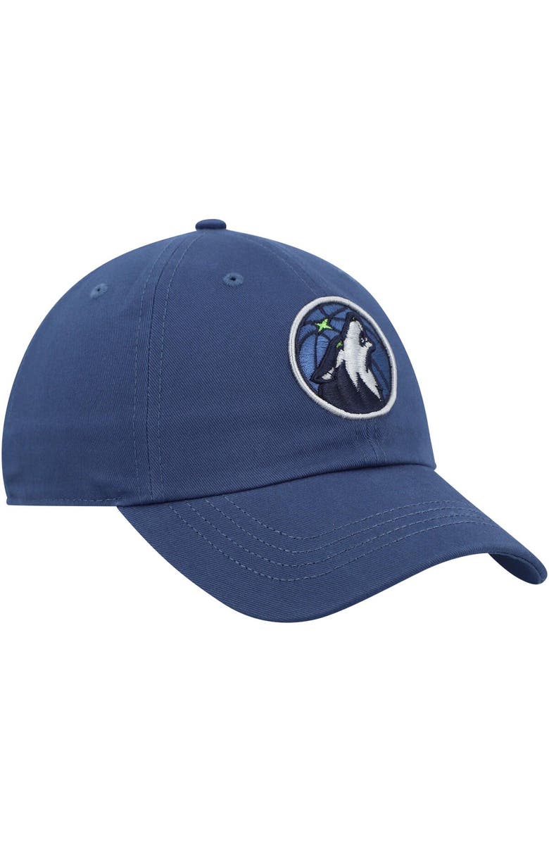 '47 Women's '47 Navy Minnesota Timberwolves Miata Clean Up Logo Adjustable Hat, Alternate, color,