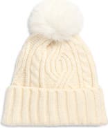 Treasure & Bond Cable Stitch Pom Beanie