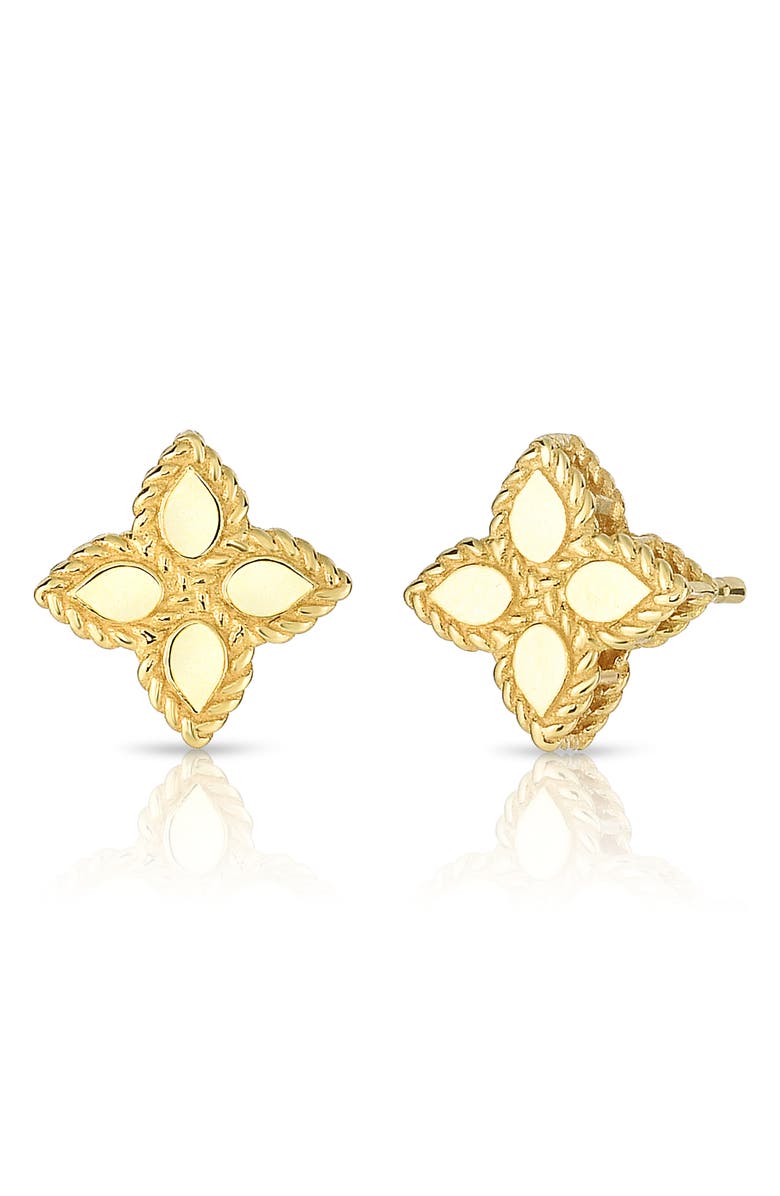 Roberto Coin Princess Flower Stud Earrings, Main, color, 