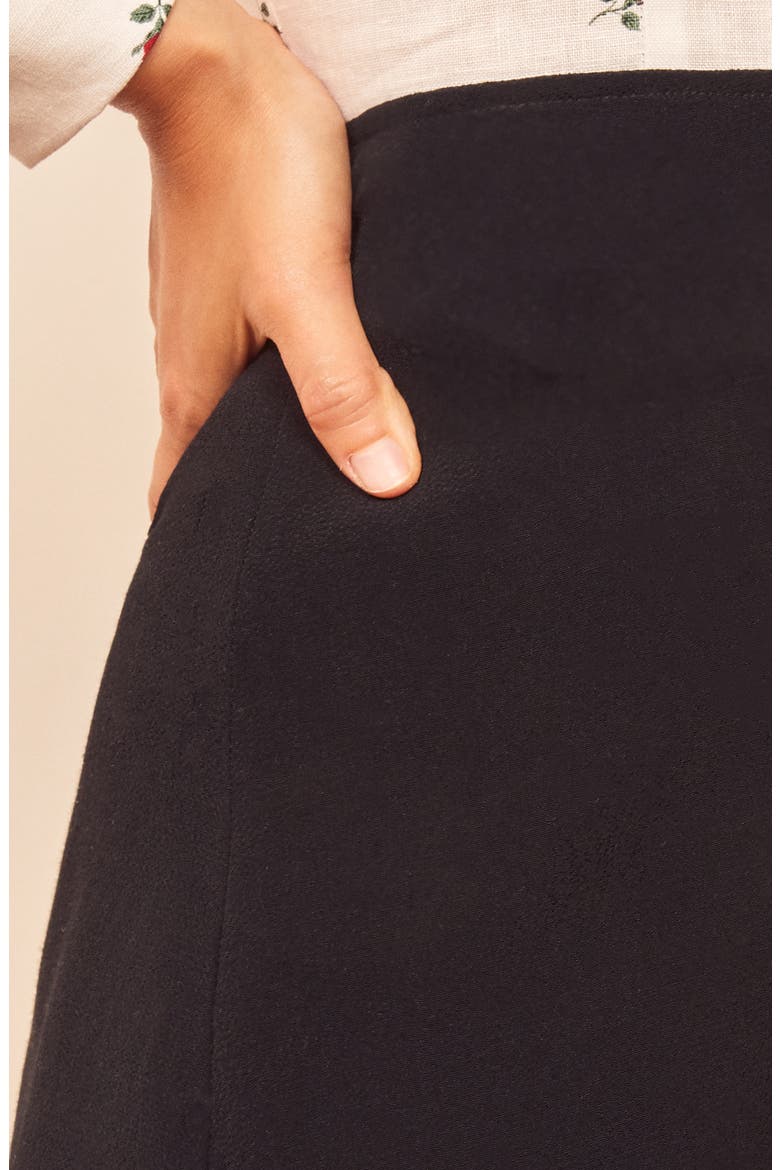 Tamara Miniskirt, Alternate, color, BLACK