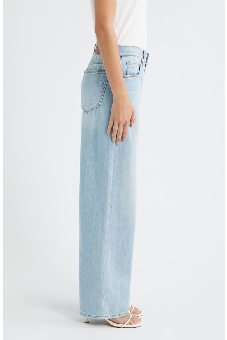 High Waist Baggy Wide Leg Jeans, Alternate, color, LIGHT WASH