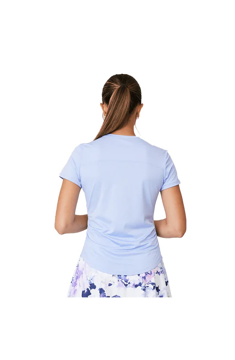 Sofibella Lilac Dream Short Sleeve Womens Tennis Shirt, Alternate, color, Lilac Dream