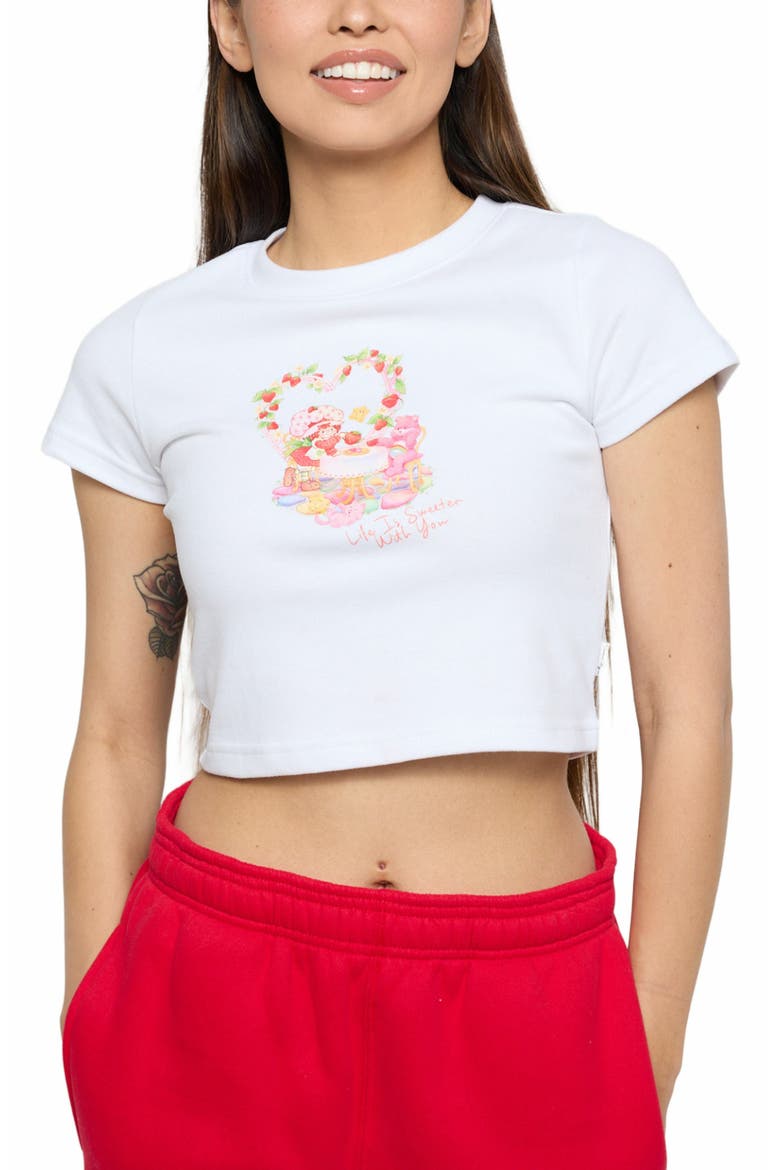LIFE IS SWEET BABY TEE, Alternate, color, WHITE