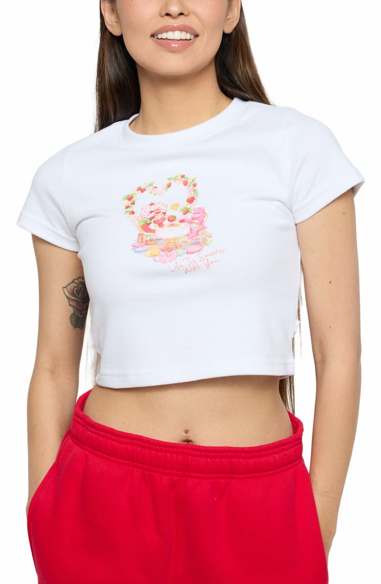 Samii Ryan LIFE IS SWEET BABY TEE, Alternate, color, White