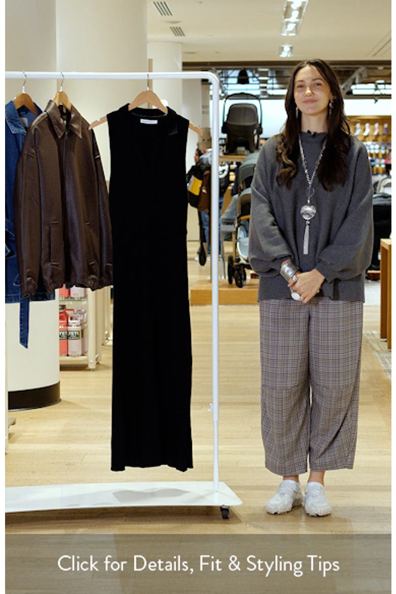 Mimi Rib Maxi Sweater Dress video