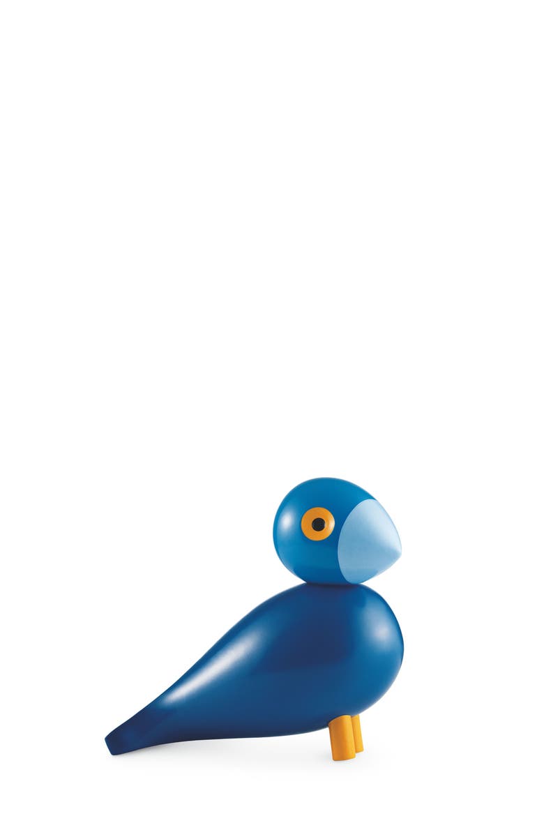 Kay Bojesen Songbird, Alternate, color, Blue