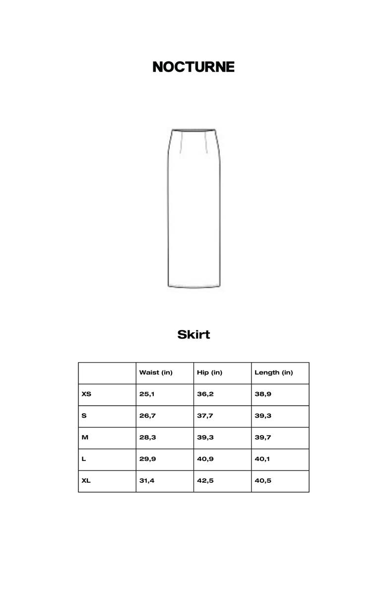 Nocturne Printed Midi Skirt, Alternate, color,