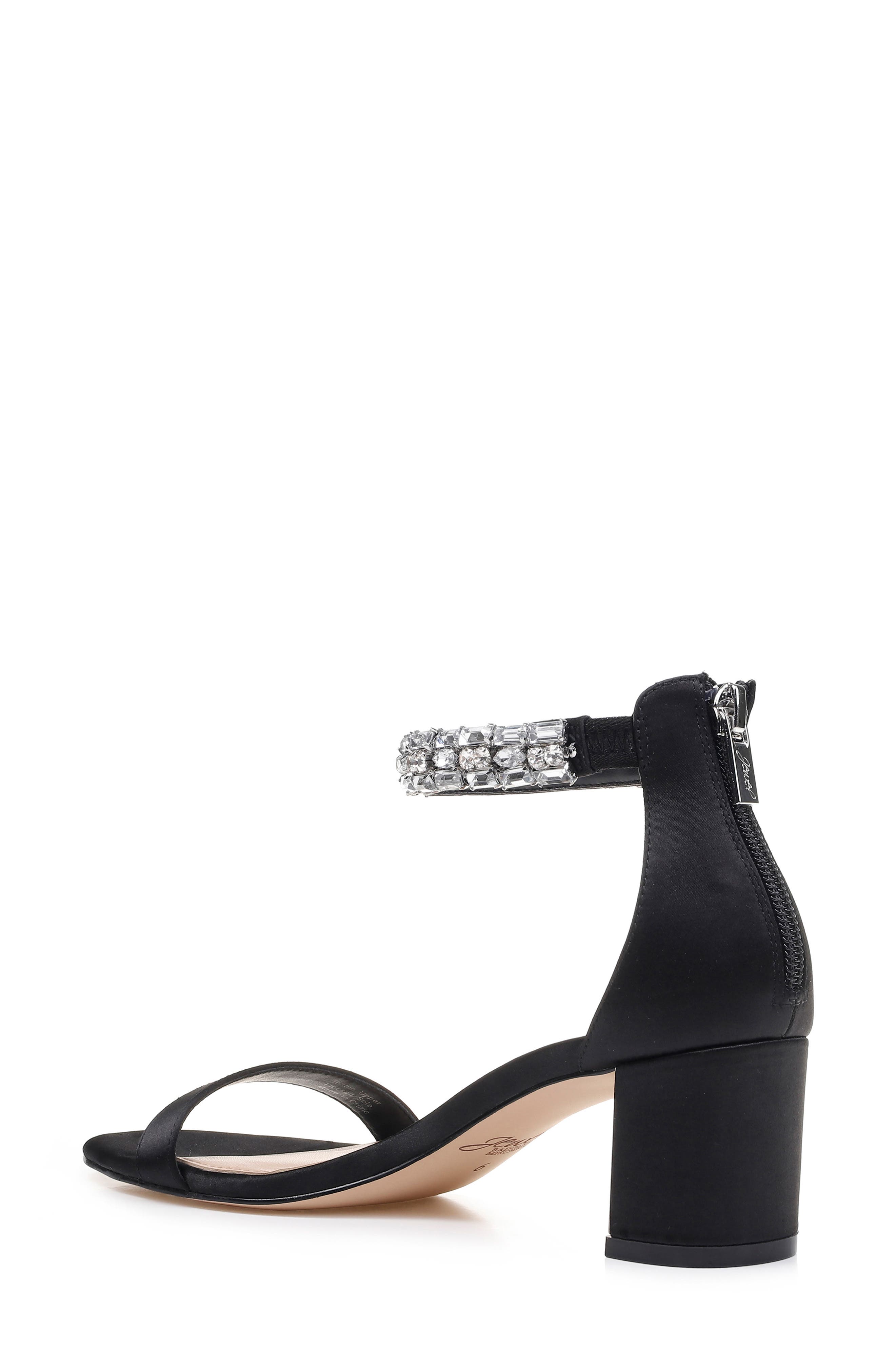 Jewel Badgley Mischka Katerina Ankle Strap Sandal, Alternate, color, 