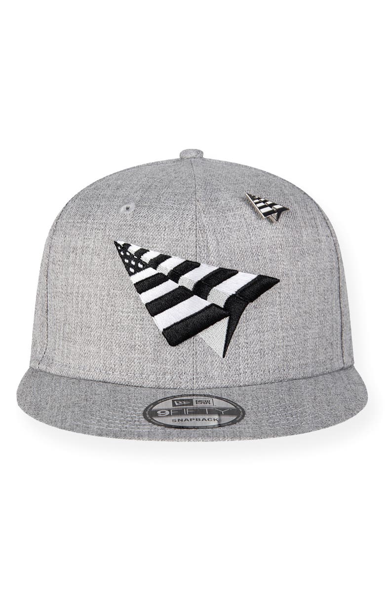 PAPER PLANES Original Crown 9FIFTY Twill Cap, Alternate, color, 