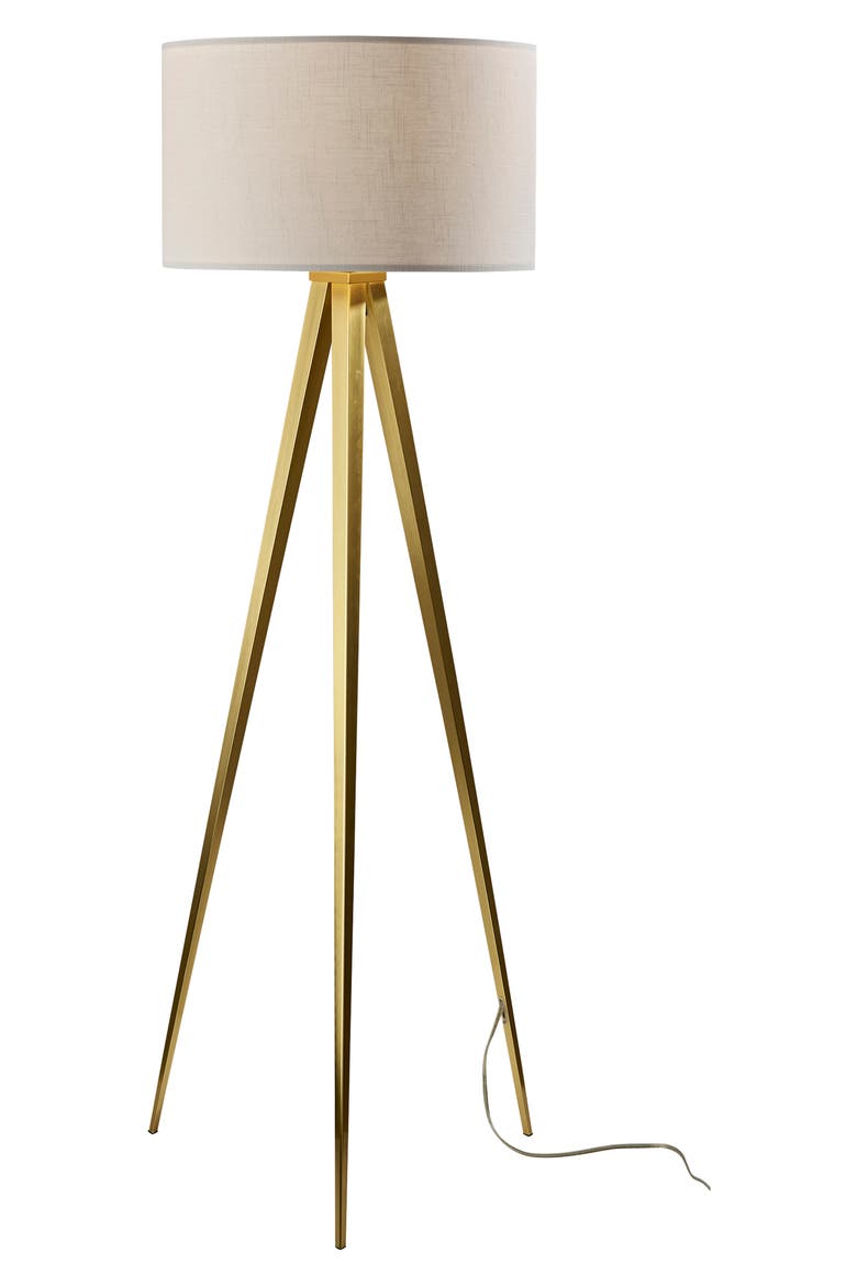 Director Floor Lamp, Main, color, ANTIQUE BRASS