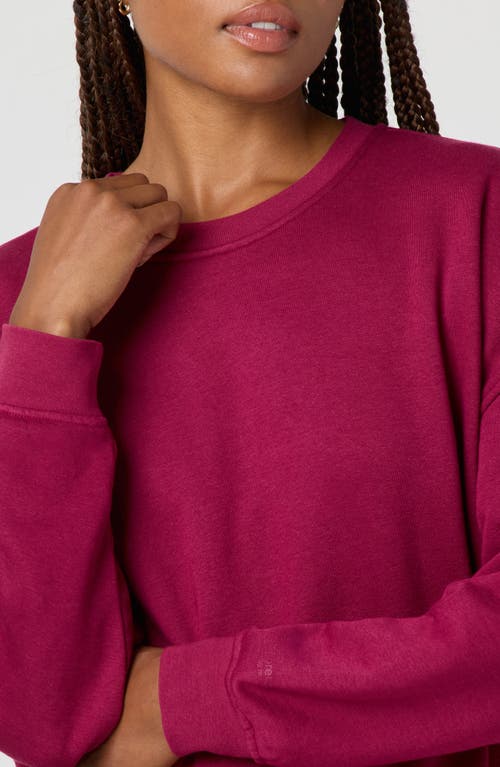 Florence By Mills Cozy Crush Oversize Sweatshirt In Red