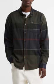Barbour Dunoon Tartan Cotton Button Down Shirt