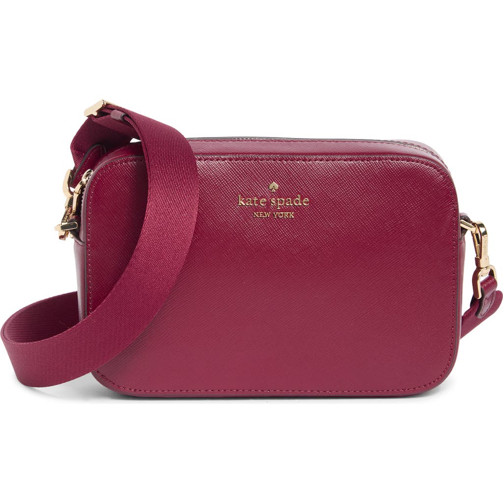 Kate Spade New York Mini Leather Camera Bag in Blackberry Preserves at Nordstrom Rack