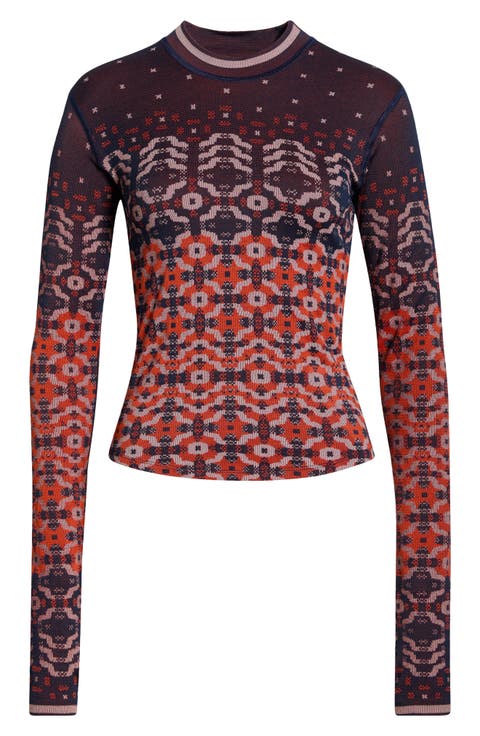 Myoko Jacquard Layer T-Shirt