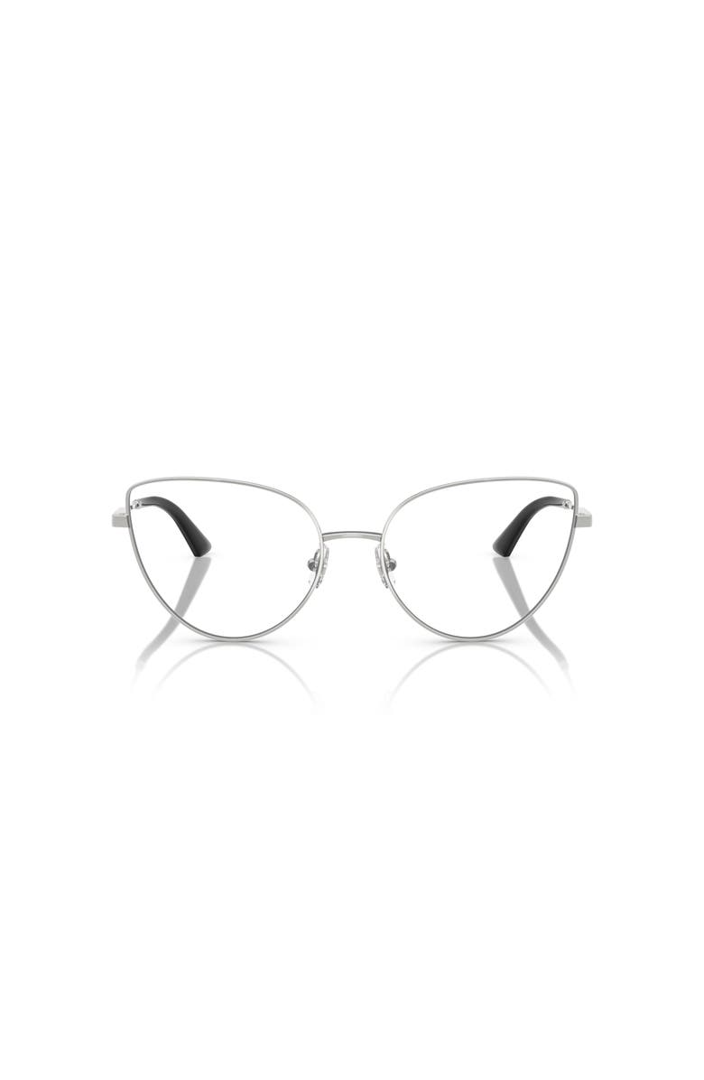 Jimmy Choo 54mm Cat Eye optical glasses, Alternate, color, Silver