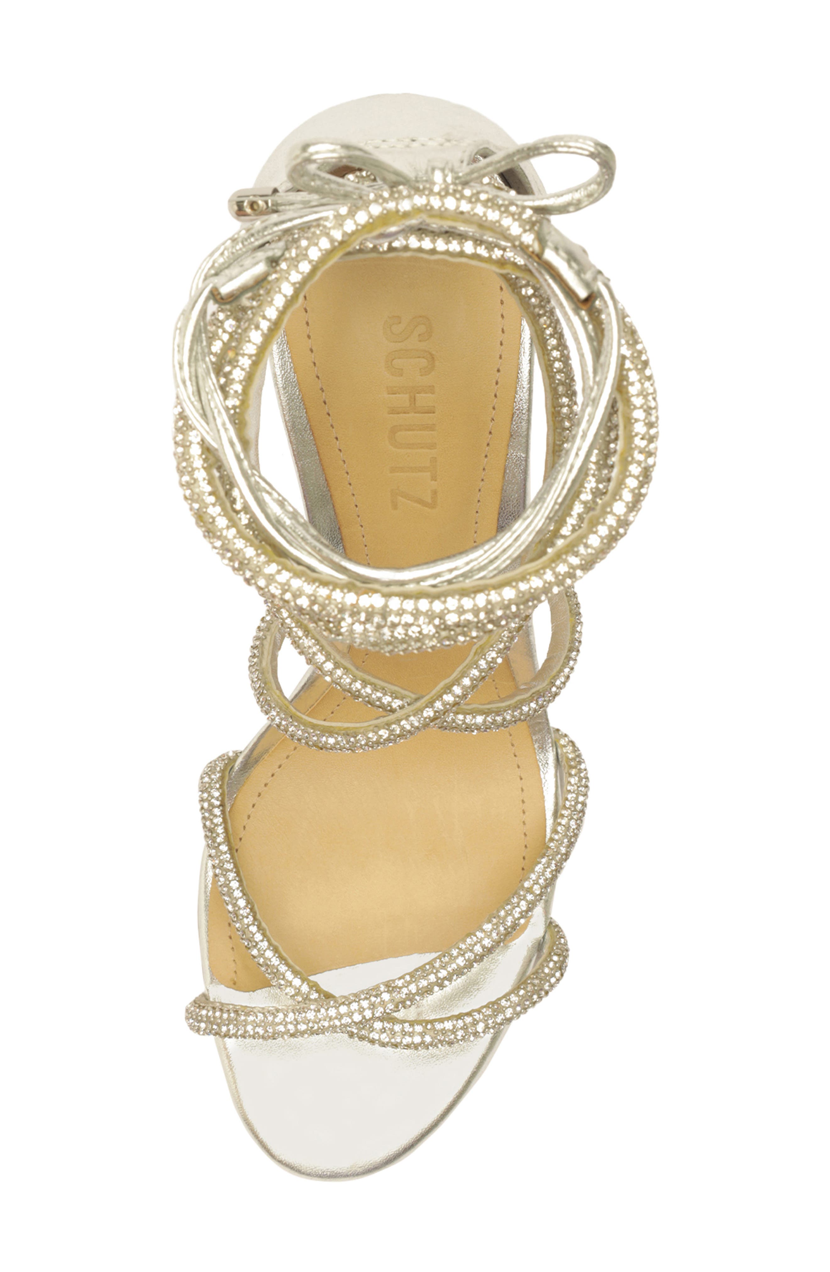 Schutz Carley Strappy Sandal, Alternate, color, 