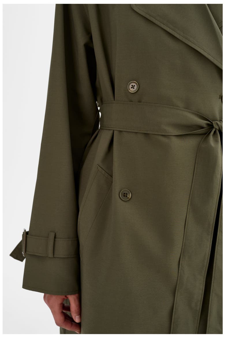 Colette | Oversized Trench Coat, Alternate, color, Dark Olive