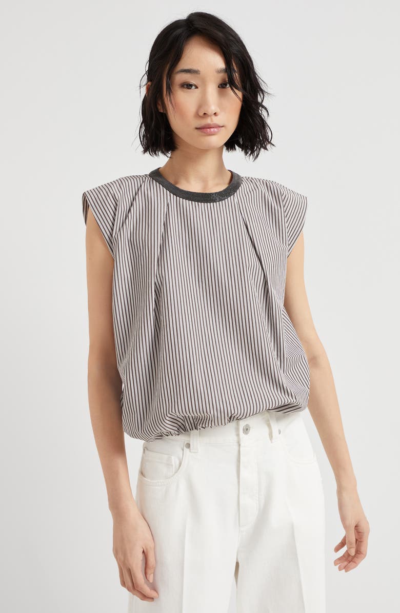 Brunello Cucinelli Poplin top, Alternate, color,