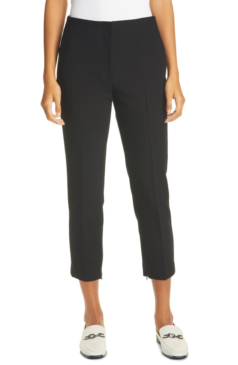 Club Monaco Cropped Cigarette Pants, Main, color, 