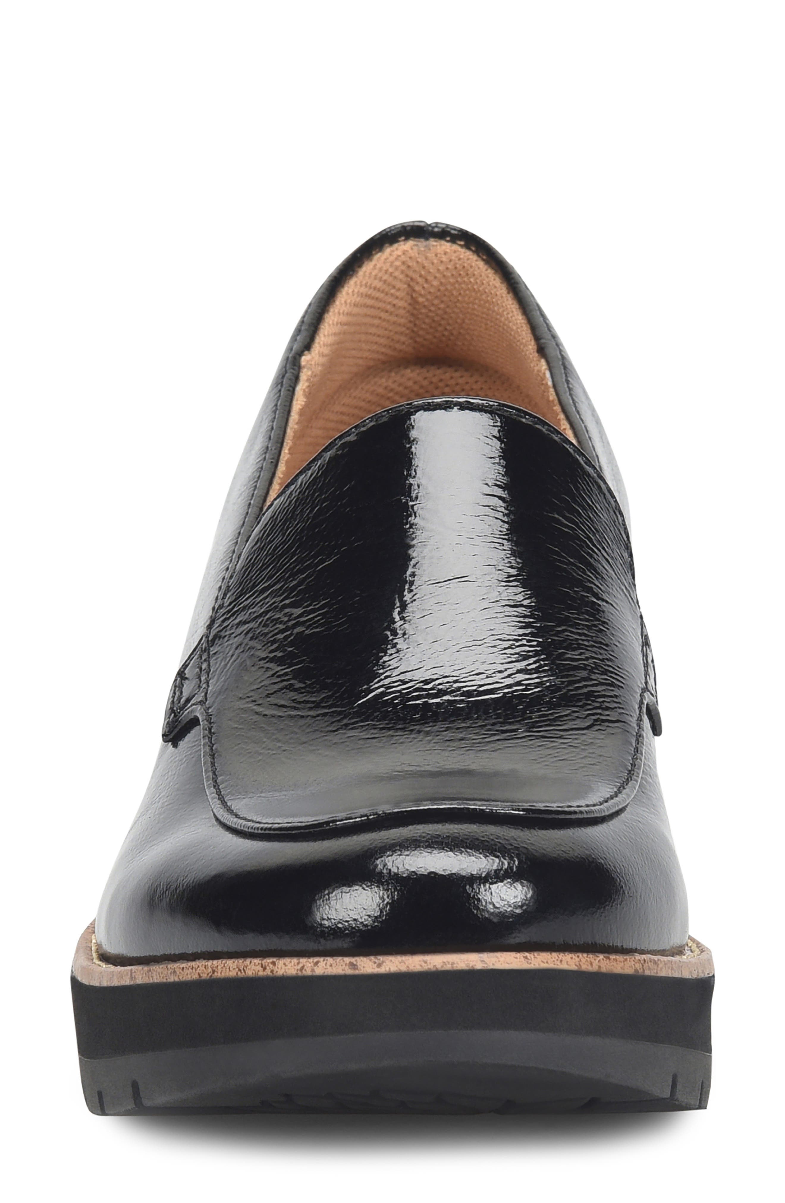 Comfortiva Farland Wedge Loafer, Alternate, color, Black Patent