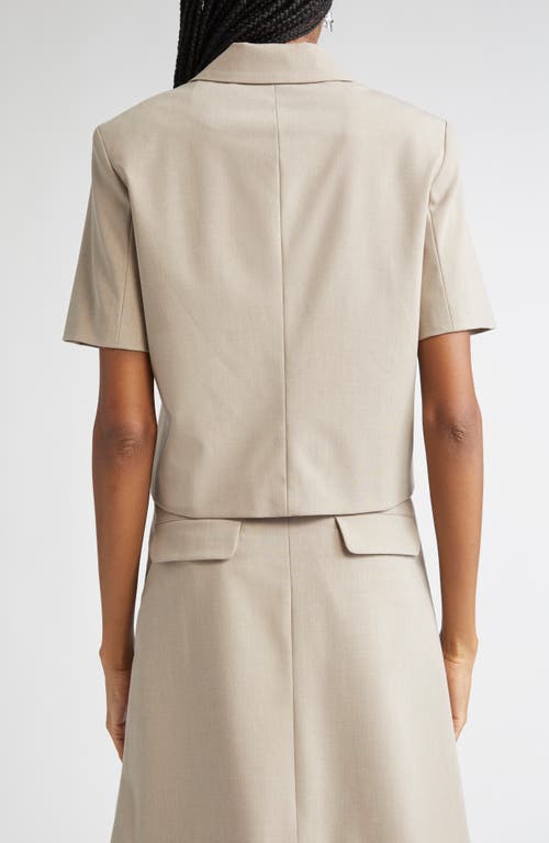 Sandy Liang Beverly Jacket In Gray