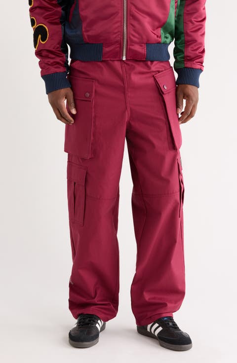 BB Thrusters Cotton Drawstring Cargo Pants