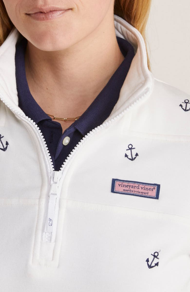 vineyard vines Dreamcloth Quarter Zip Pullover, Alternate, color, 