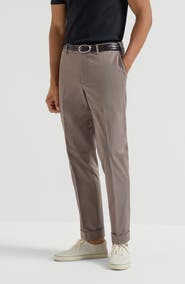 Brunello Cucinelli Comfort gabardine trousers