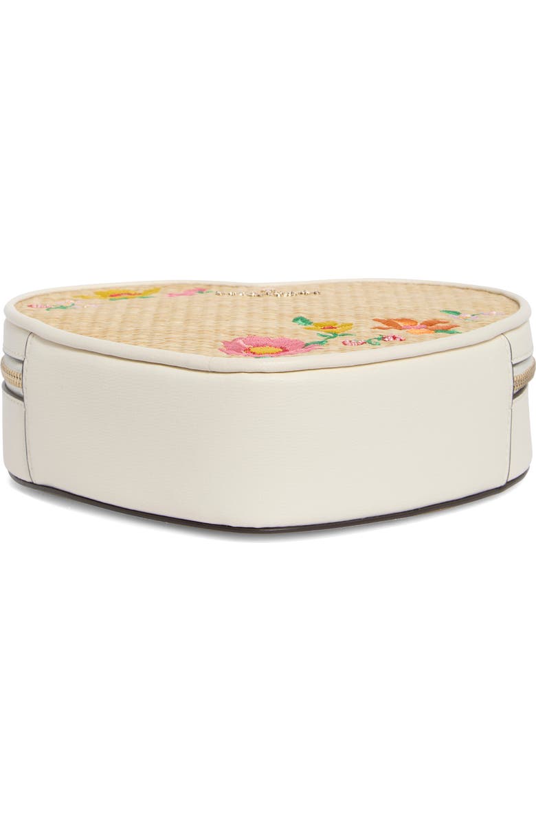 Kate Spade New York other love shack floral embroidered crossbody bag, Alternate, color, Meringue Multi
