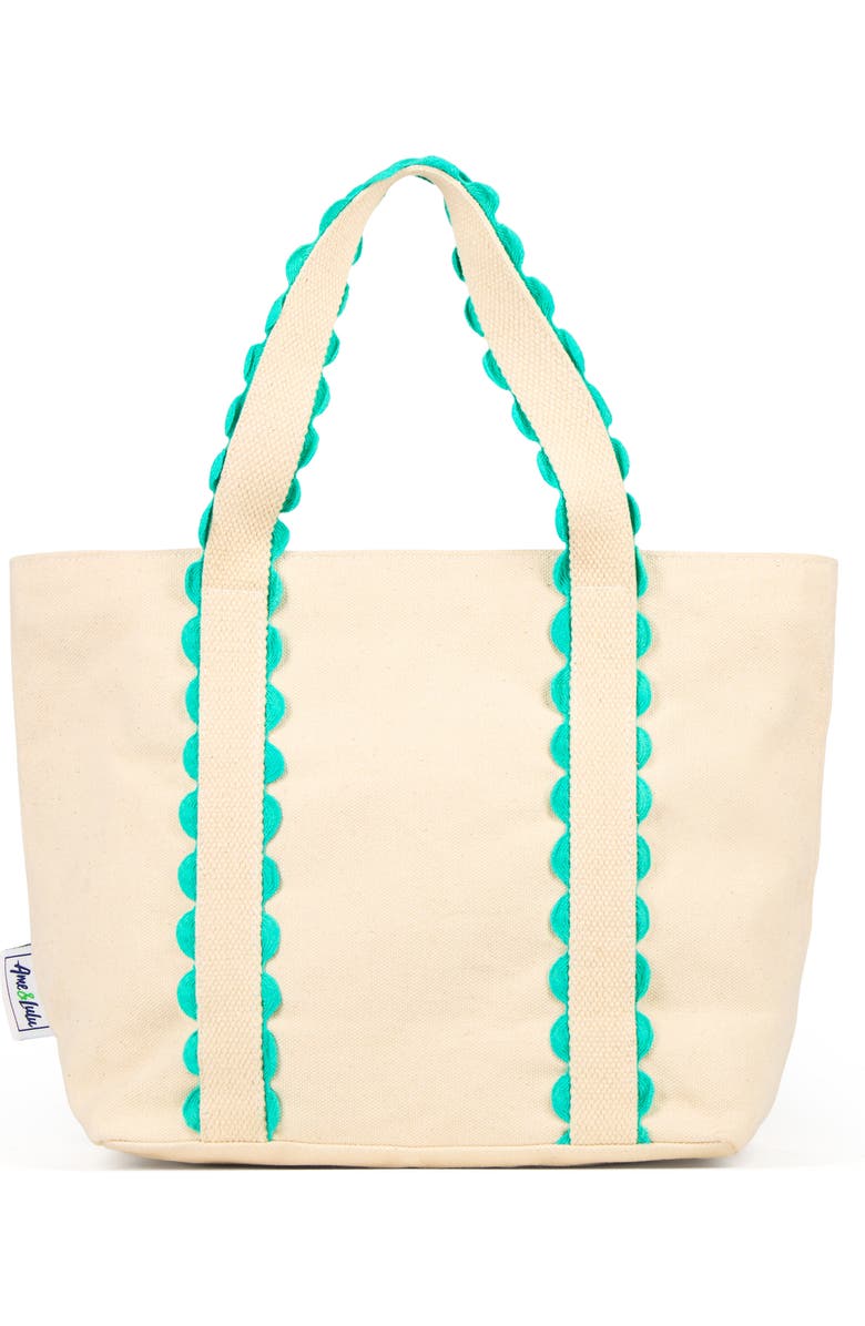 Ame & Lulu Nantucket Mini Tote, Main, color, Teal