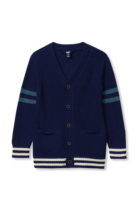 Boys Chunky Knit Cardigan
