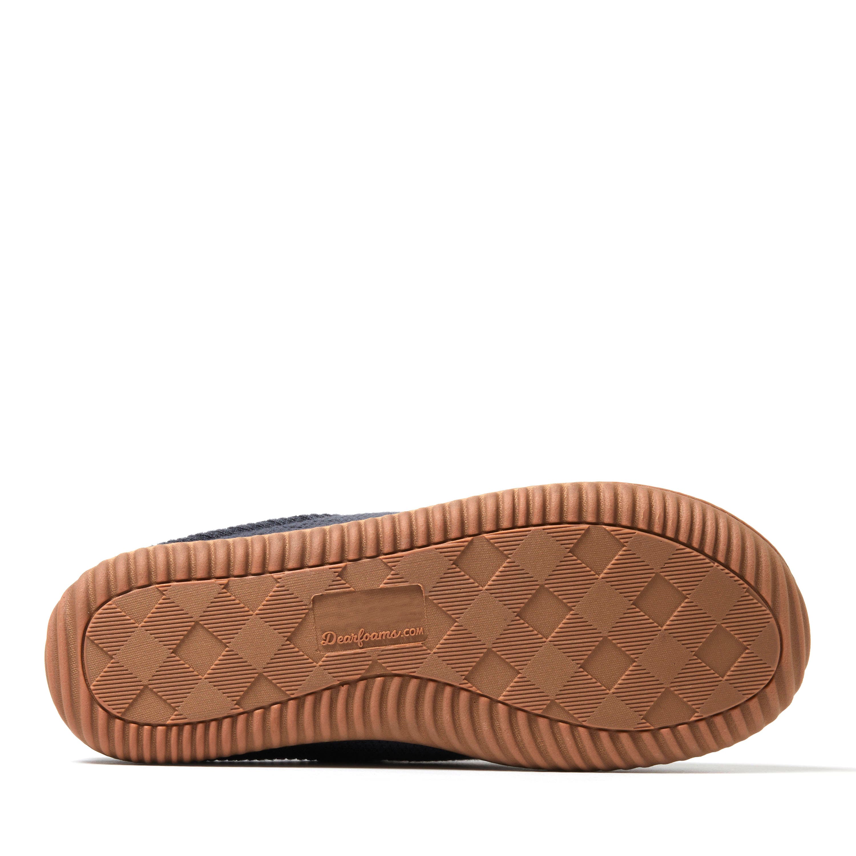 DEARFOAMS Case Casual Clog Slipper, Alternate, color, Navy