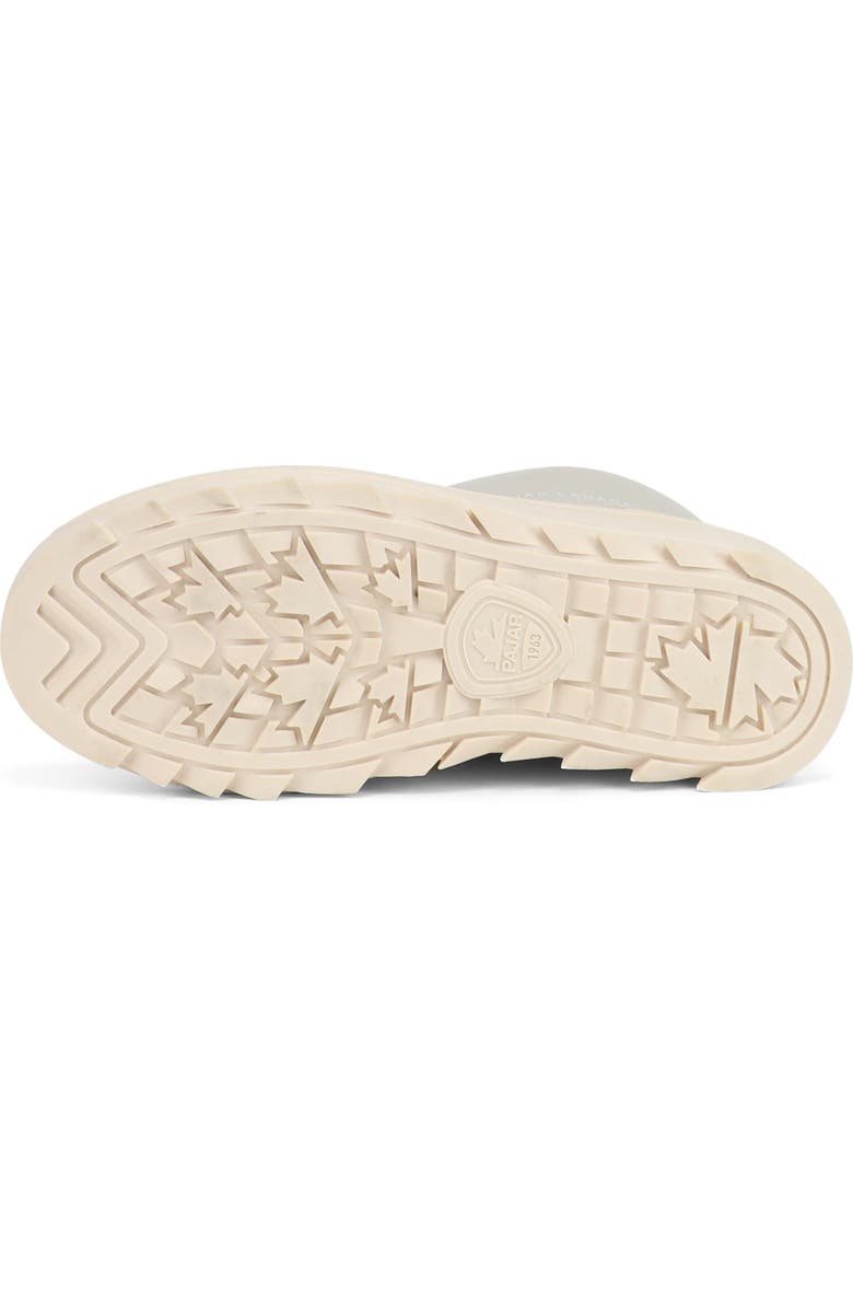 Pajar Gala Front Zip Waterproof Platform Ankle Bootie, Alternate, color, Chalk