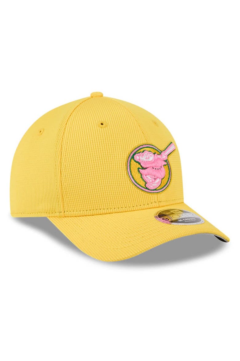 Men's New Era Yellow San Diego Padres City Connect Batting Practice 9FORTY M-Crown Adjustable Hat, Alternate, color, Yellow