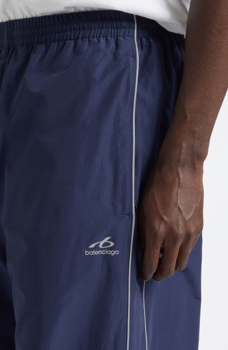 Balenciaga Bodies Tracksuit Pants, Alternate, color, Blue