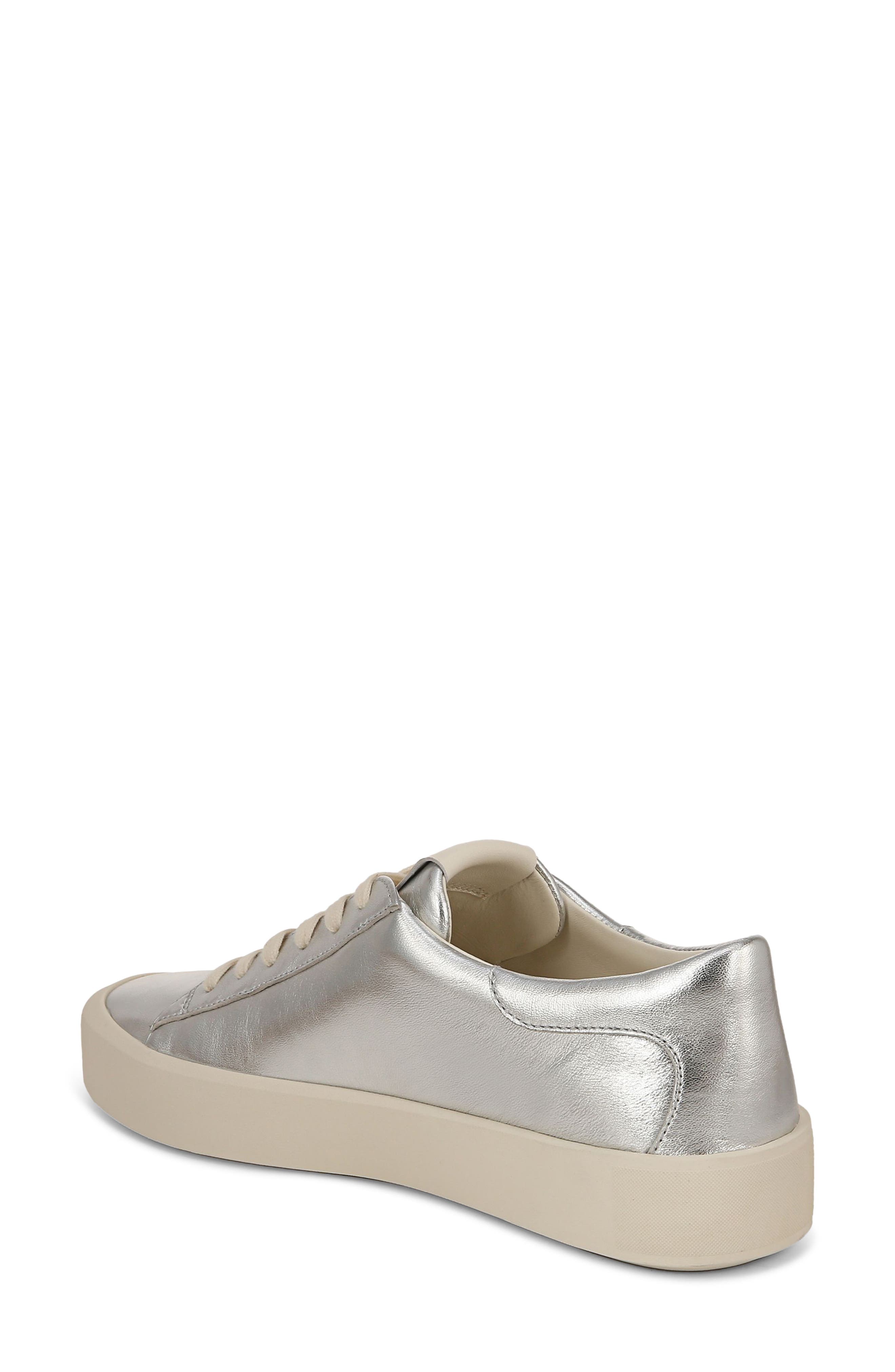 Gabi Dipped Platform Sneaker, Alternate, color, SILVER