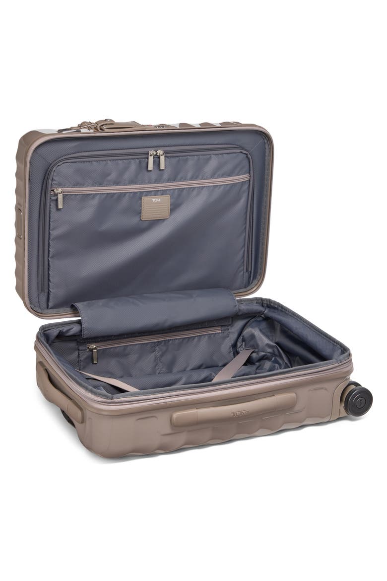 19 Degree 22-Inch International Spinner 4 Wheel Carry-On Bag, Alternate, color, MOON ROCK