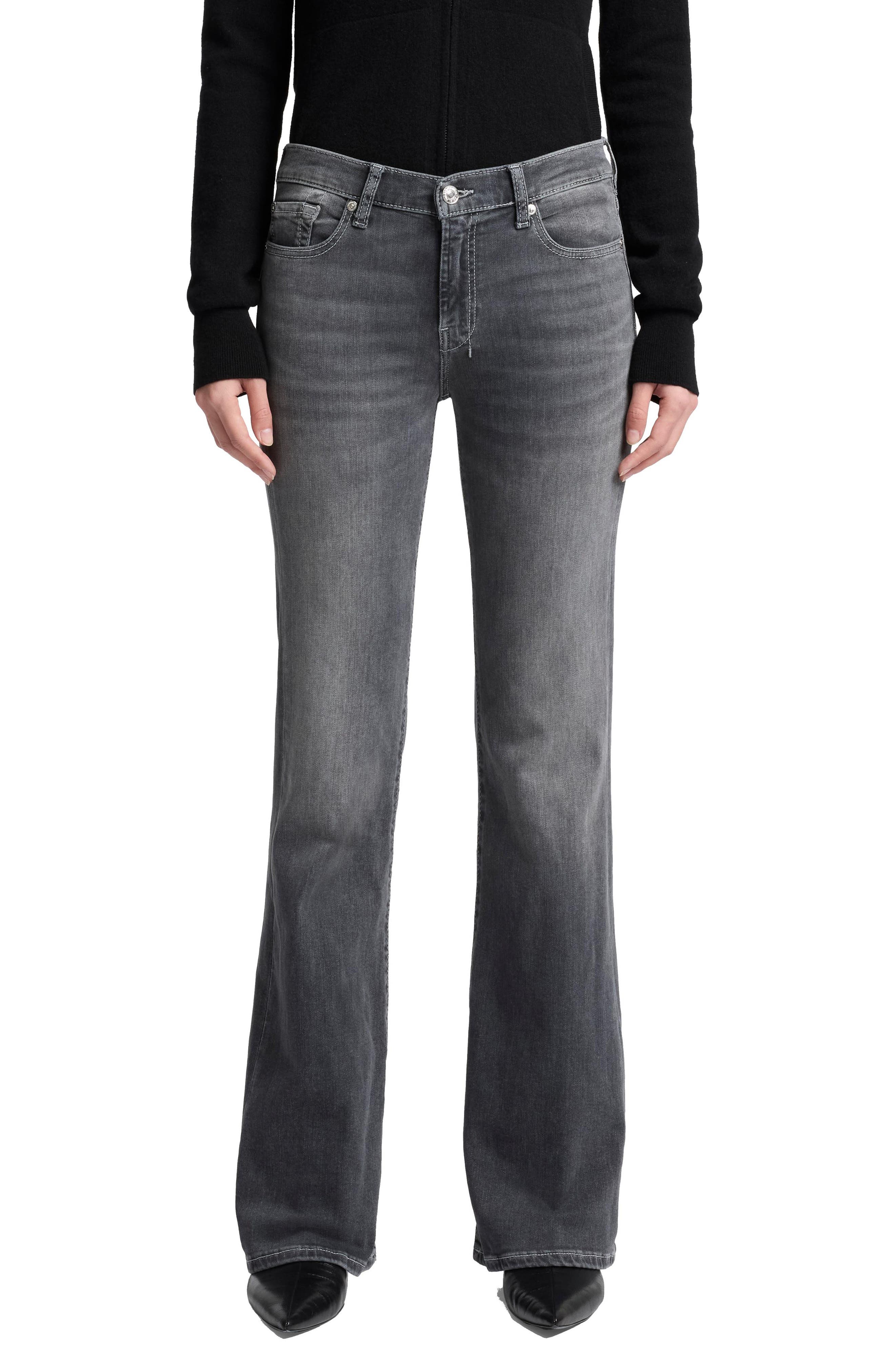 Dojo Tailorless Mid Rise Flare Jeans