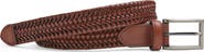 Johnston & Murphy Kids' Stretch Braided Leather Belt
