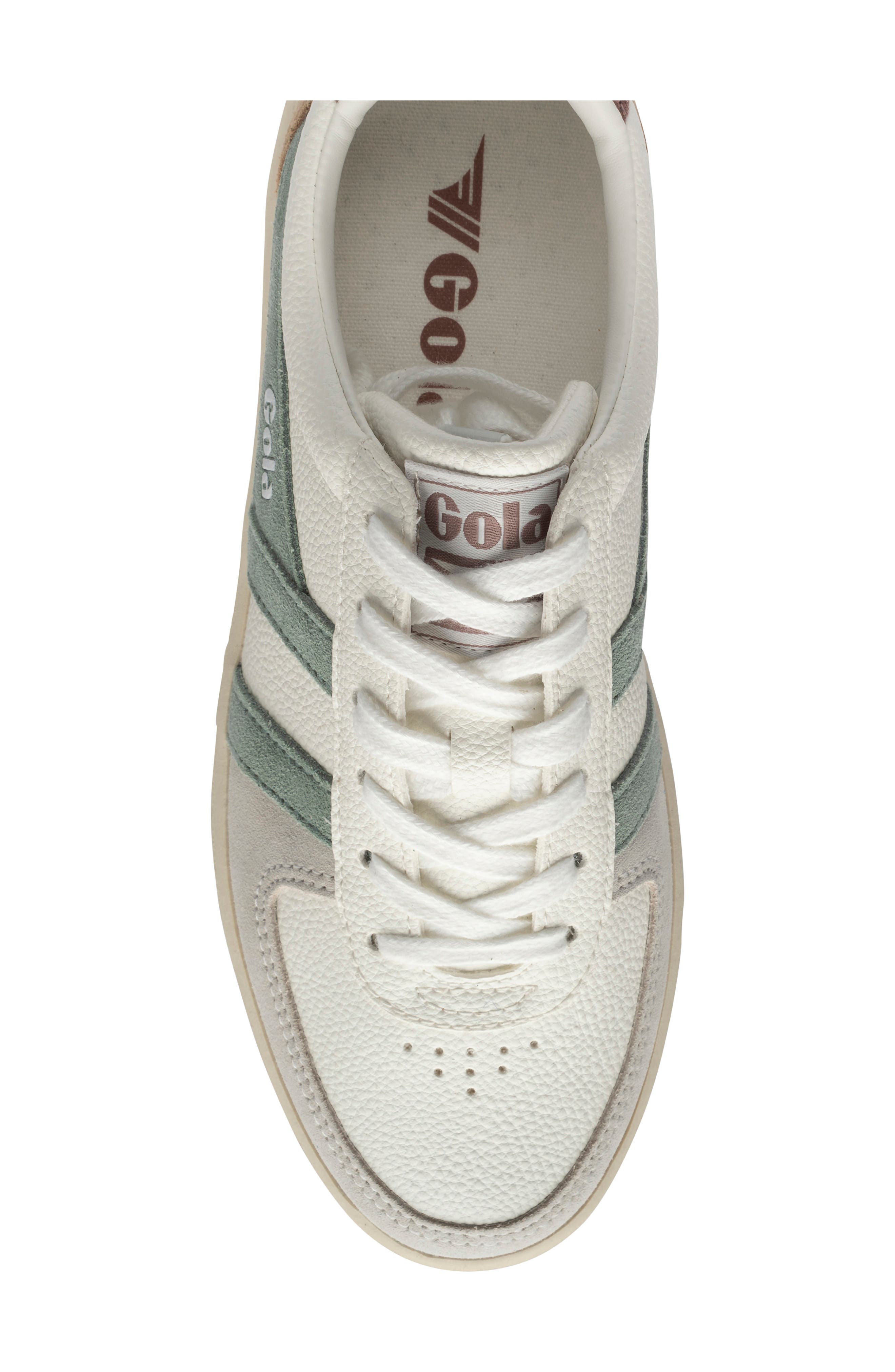 Classics Grandslam Trident Sneaker, Alternate, color, WHITE/ GREEN MIST/ BROWNROSE