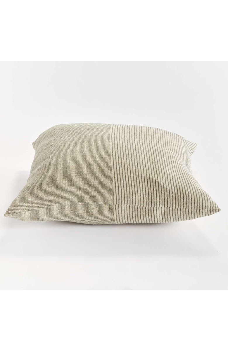 Napa Home & Garden Otis Pinstripe Pillow 24", Alternate, color, Beige