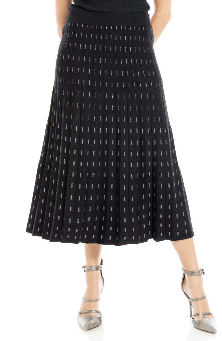 MAX STUDIO A-Line Midi Sweater Skirt, Alternate, color, 