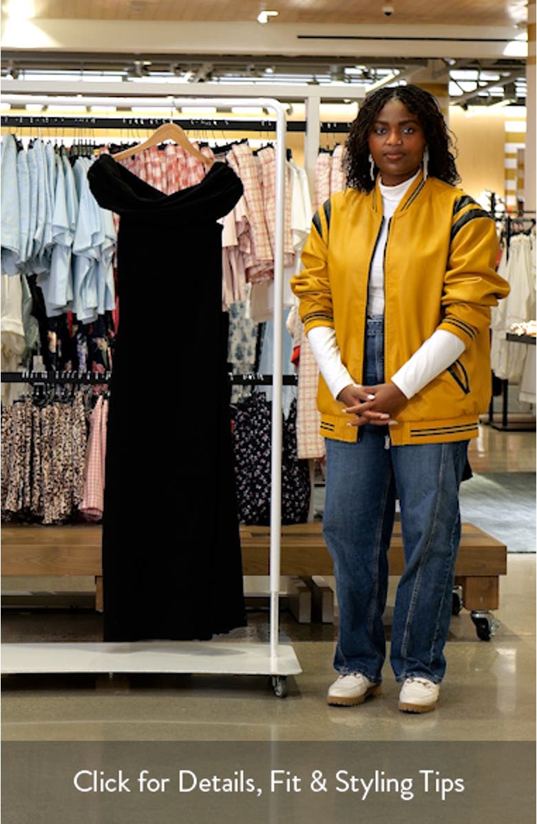 Strapless Knit Maxi Dress, sales video thumbnail