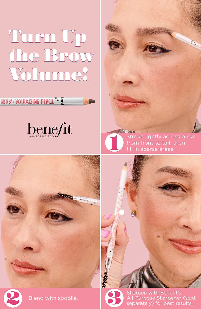 Benefit Cosmetics Gimme Brow+ Volumizing Fiber Eyebrow Pencil, Alternate, color, Grey