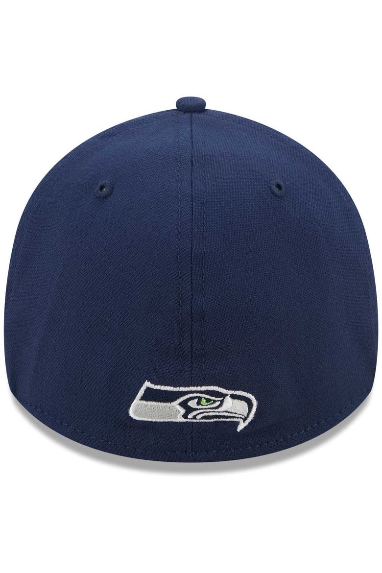Men's New Era College Navy Seattle Seahawks 12 North Collection 39THIRTY Flex Hat, Alternate, color, Navy
