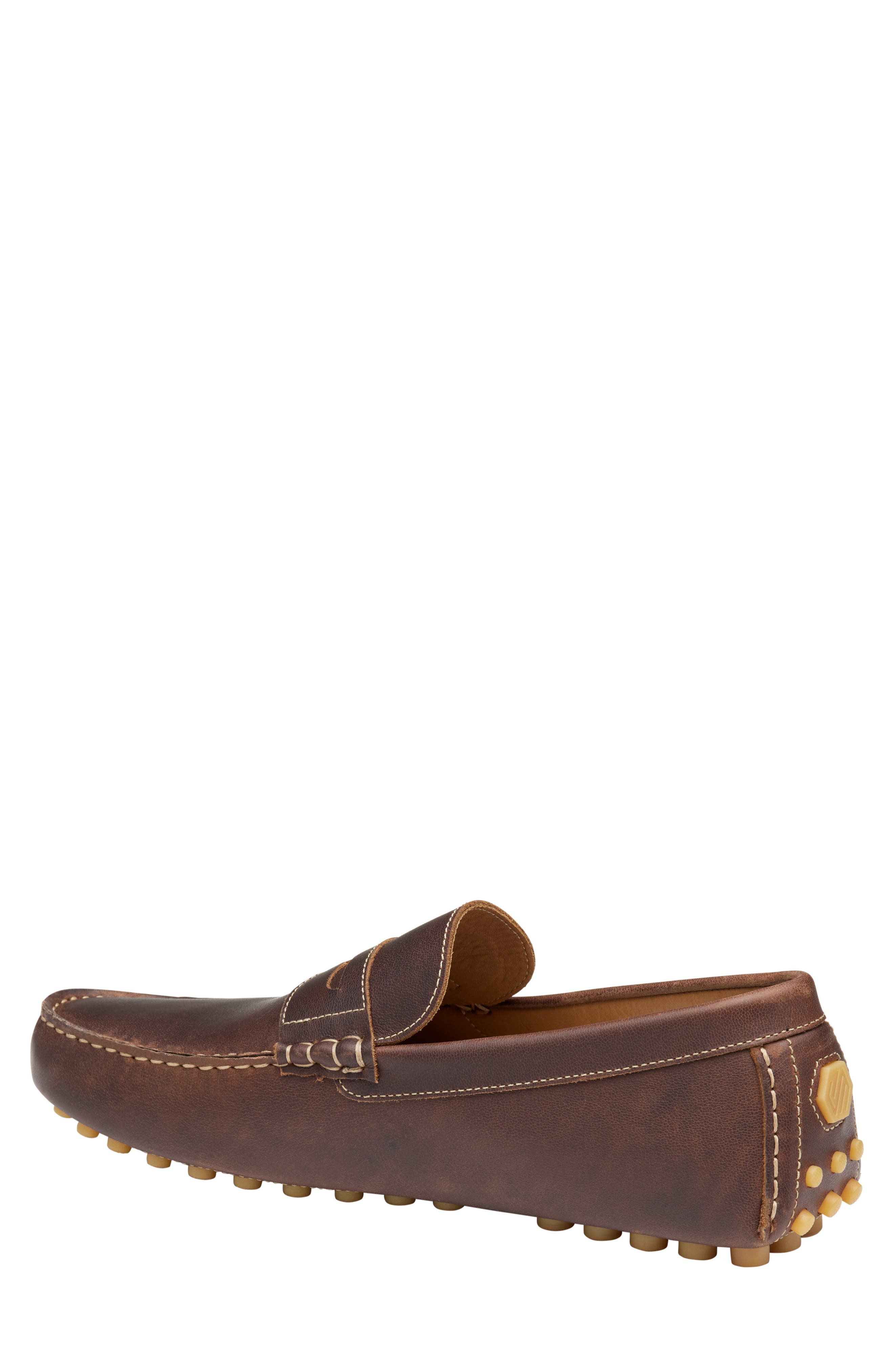 Johnston & Murphy Athens Penny Driving Loafer, Alternate, color, 